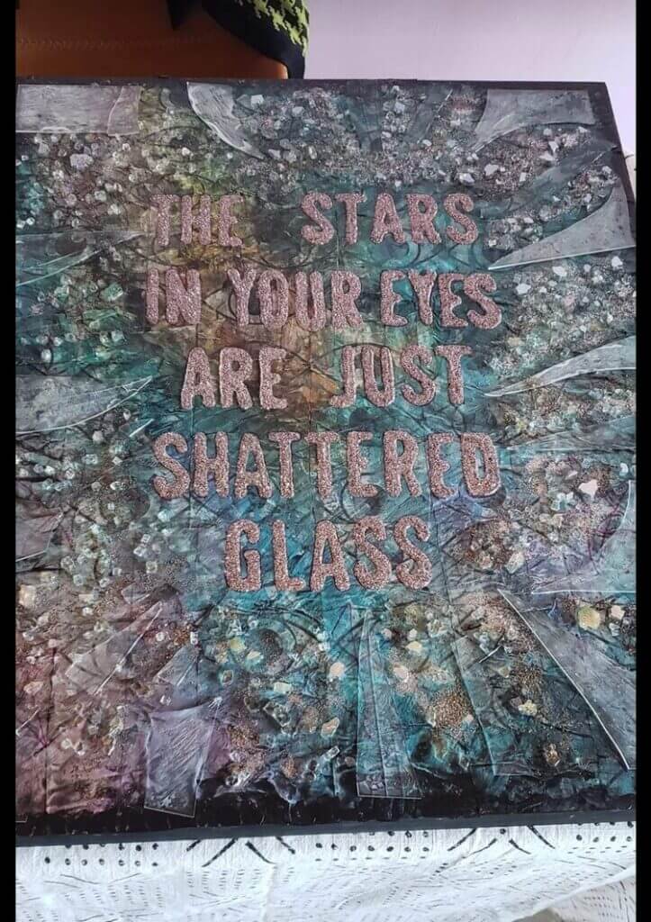 The Stars In Your Eyes Are Just Shattered Glass, Jessica Beatty