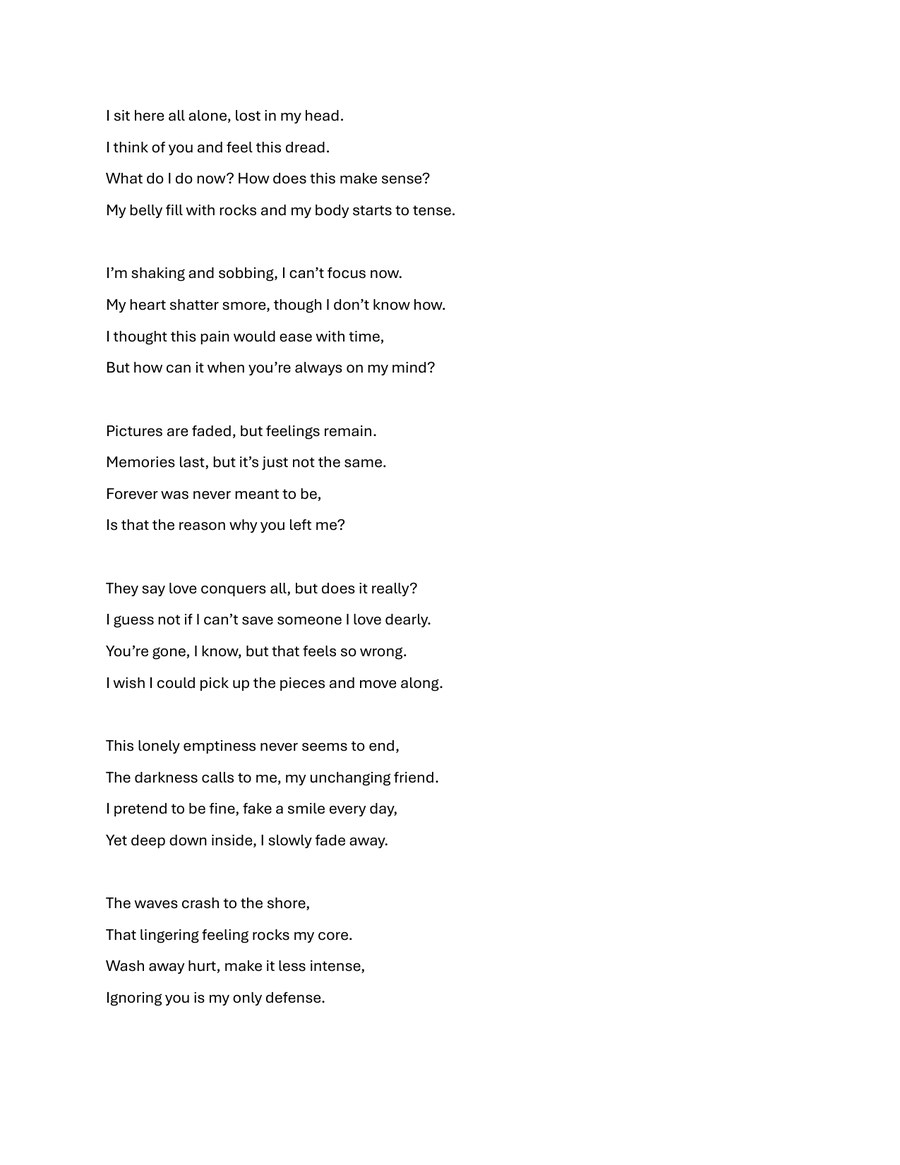 Grief Rebecca Alaniz