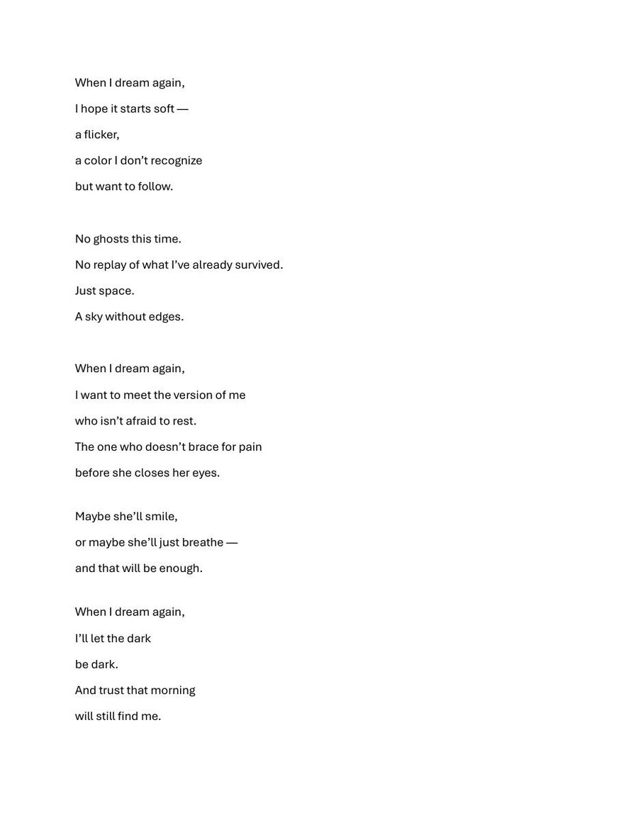 To Dream Again Brittani Sanchez