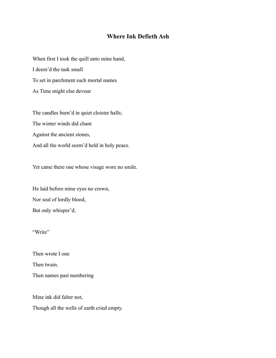 Where Ink Defieth Ash Dr Mehak Burza