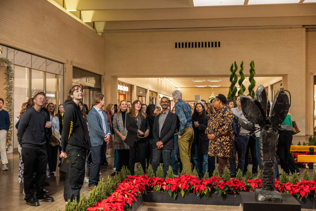 BCA ambassadors on the 2025 holiday tour at NorthPark Center