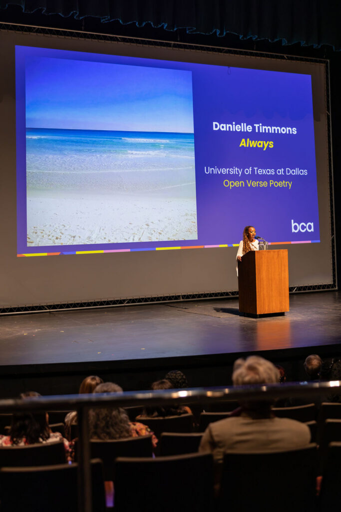Danielle Timmons (UT Dallas) reads Always