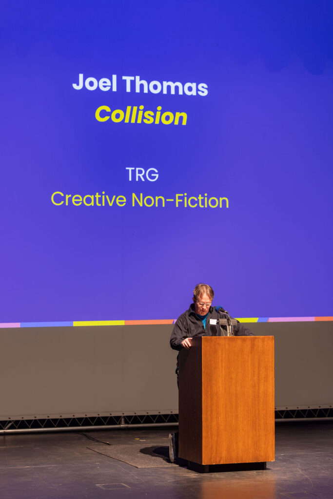 Joel Thomas (TRG) reads Collision