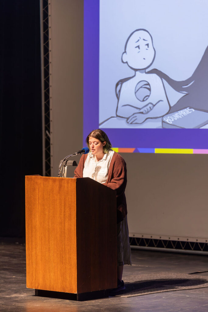Madison Manker reading
